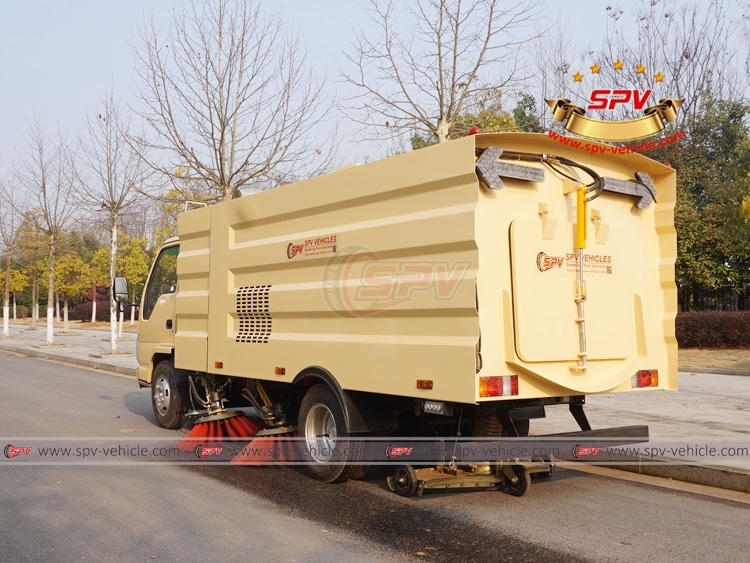 ISUZU 5 CBM Street Vacuum Truck