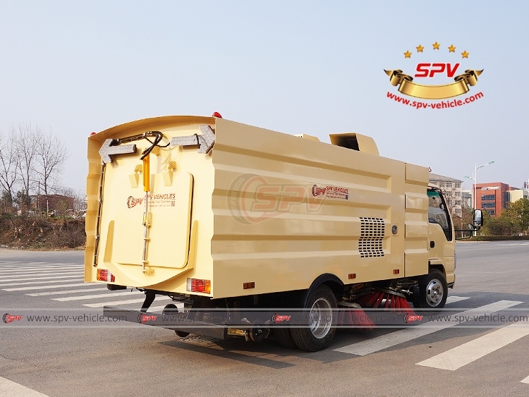 ISUZU 5 CBM Street Vacuum Truck
