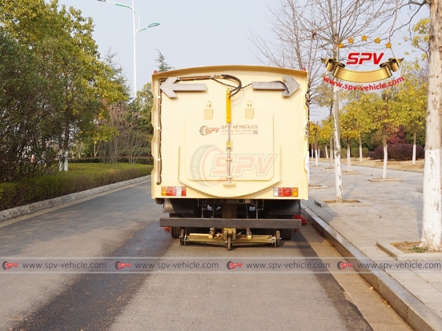 ISUZU 5 CBM Street Vacuum Truck