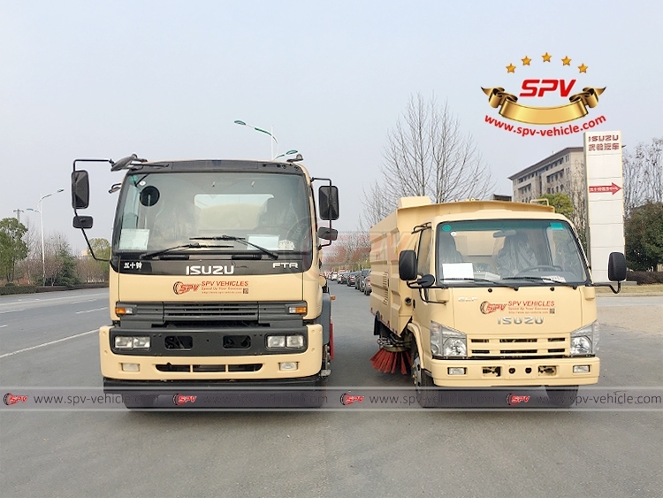 ISUZU 5 CBM Street Vacuum Truck