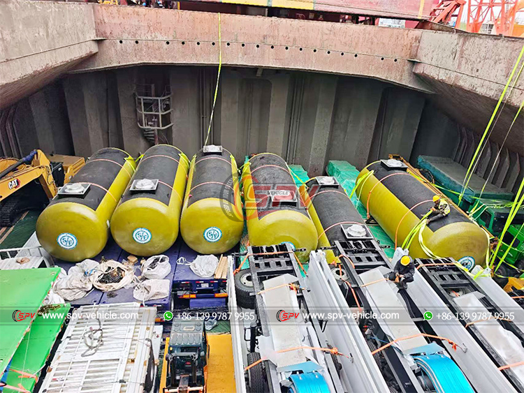 6 Units of Underground Oil Storage Tank 48 CBM to Ghana