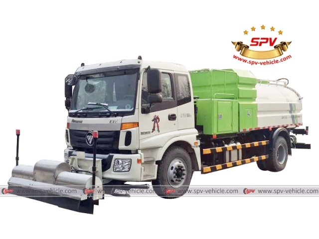 FOTON 8,000 Pavement Jetting Truck