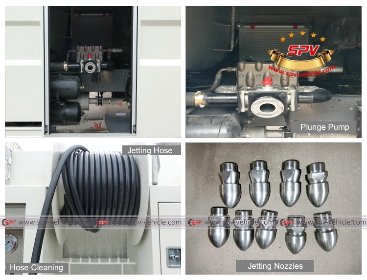 JAC 6,000 High-pressure Sewer Cleaning Truck