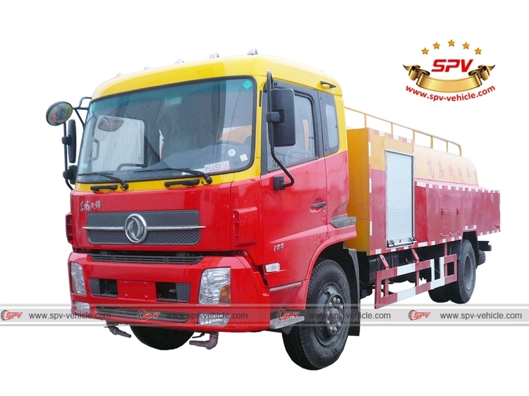 DONGFENG 8,000 Sewer Pipeline Cleaning Lorry
