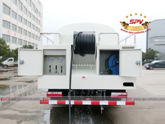 JAC 6,000 High-pressure Sewer Cleaning Truck