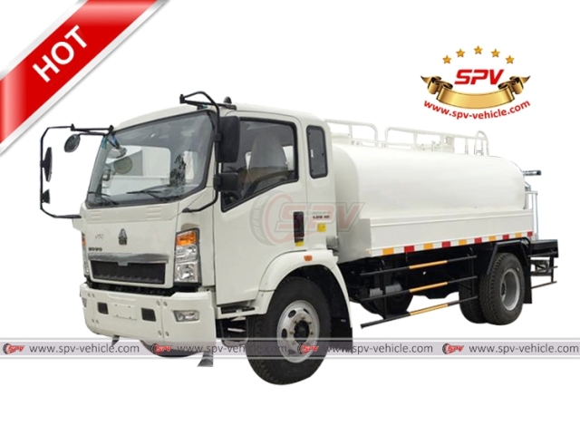 HOWO 6,000 Liter Park Irrigation Truck