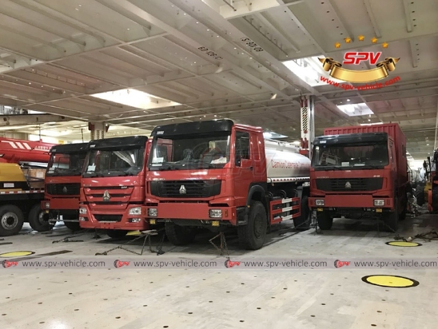 SINOTRUK 10,000L Dust Suppression Truck