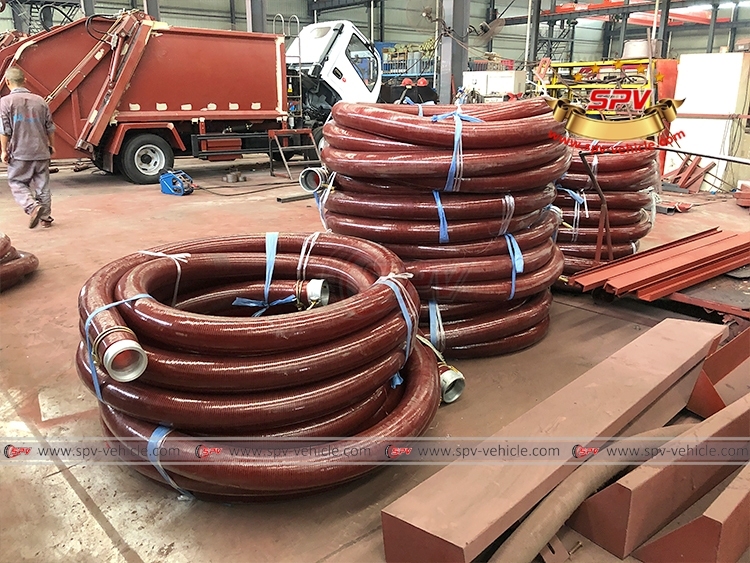 SPV 4,000 Liters Sewer Disposal Tank Body