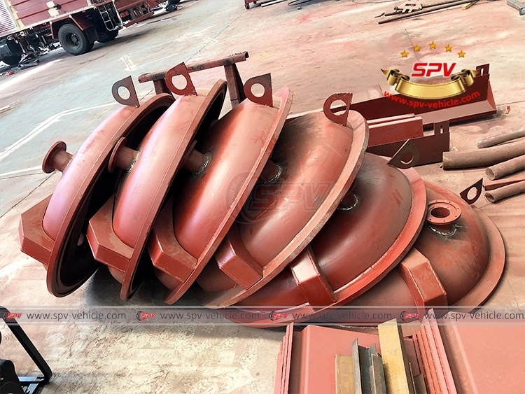 SPV 4,000 Liters Sewer Disposal Tank Body