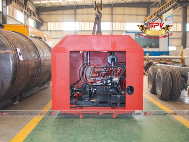 SPV 5,000 Liters Sewer Jetting Superstructure