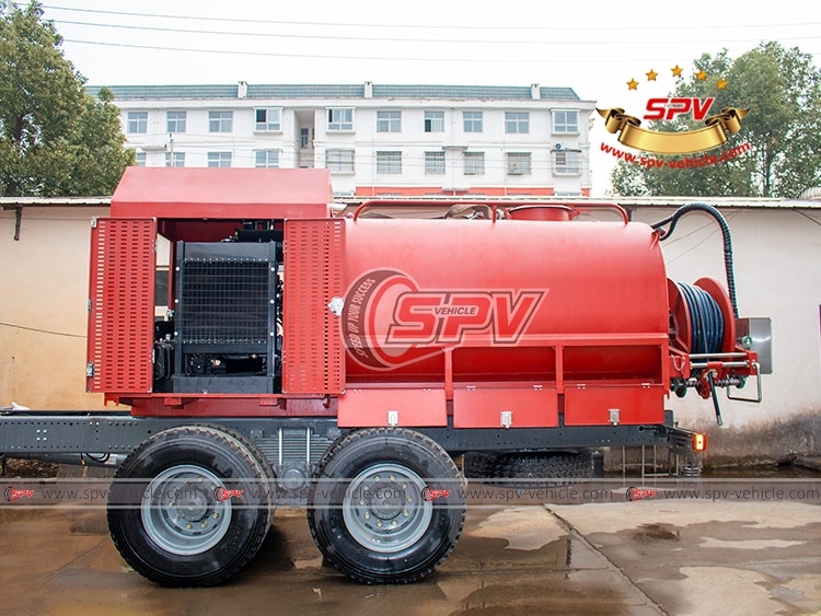 SPV 5,000 Liters Sewer Jetting Superstructure