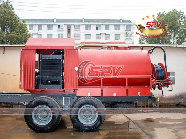 SPV 5,000 Liters Sewer Jetting Superstructure