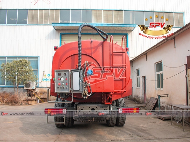 SPV 5,000 Liters Sewer Jetting Superstructure