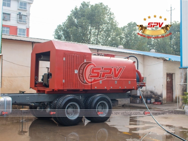SPV 5,000 Liters Sewer Jetting Superstructure