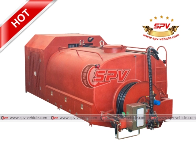 SPV 5,000 Liters Sewer Jetting Superstructure