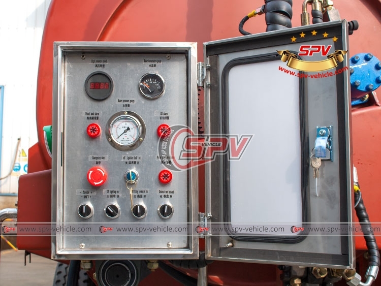 SPV 5,000 Liters Sewer Jetting Superstructure