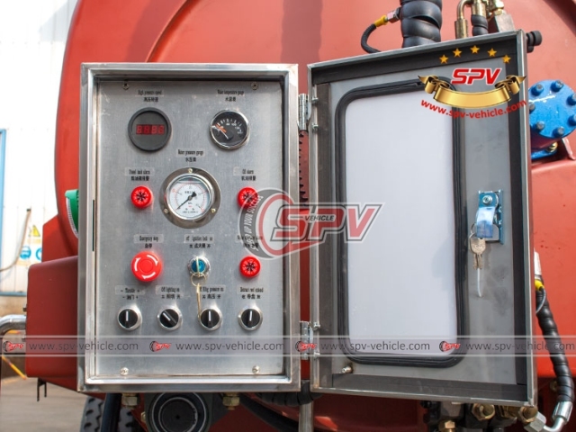 SPV 5,000 Liters Sewer Jetting Superstructure