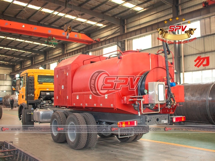 SPV 5,000 Liters Sewer Jetting Superstructure