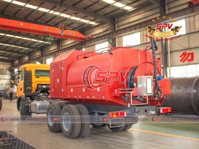 SPV 5,000 Liters Sewer Jetting Superstructure