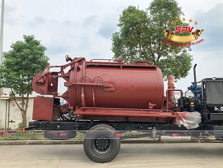 SPV 6,000 Liters Combination jet-vac Tank Body
