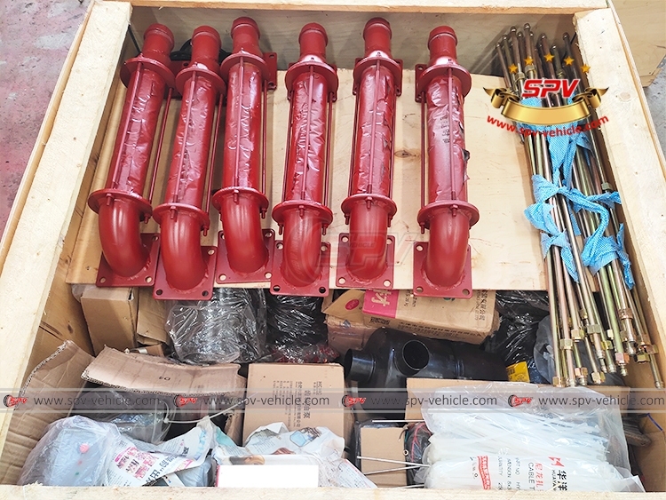 SPV 4,000 Liters Sewer Disposal Tank Body