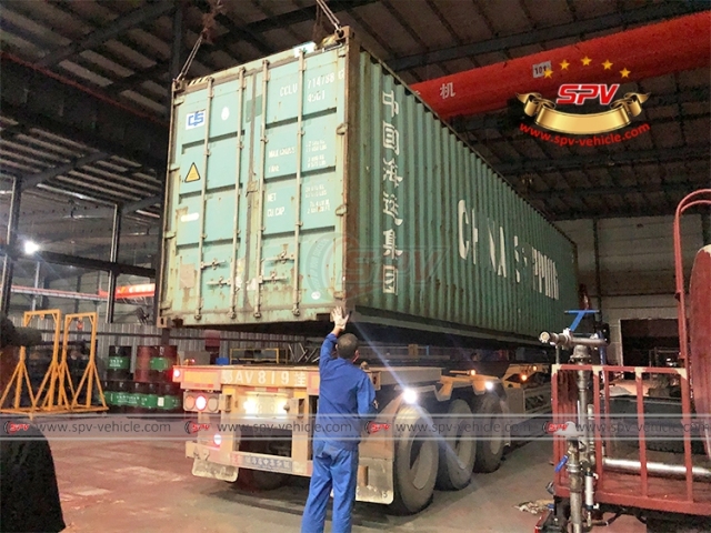 SPV 4,000 Liters Sewer Disposal Tank Body