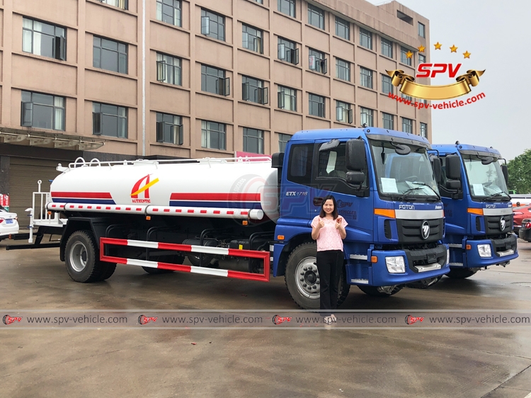 2 Units of Fresh Water Trucks To Myanmar