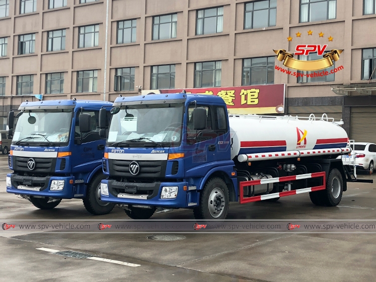 2 Units of Water Tank Trucks To Myanmar