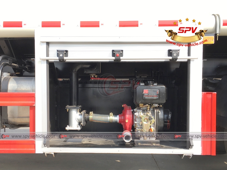 FOTON Water Tank Truck - Water Pump