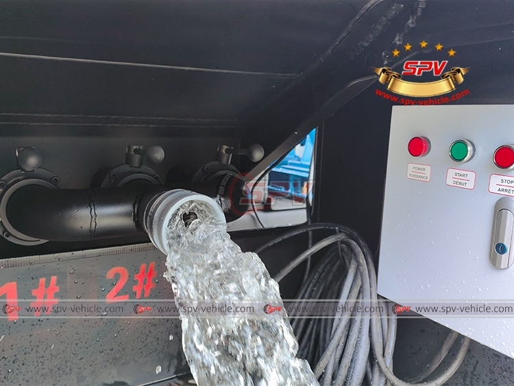 HOWO 15,000L Stainless Steel Water Truck