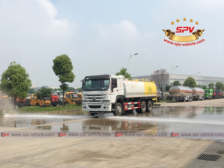 HOWO 20,000 Litres Water Irrigation Truck