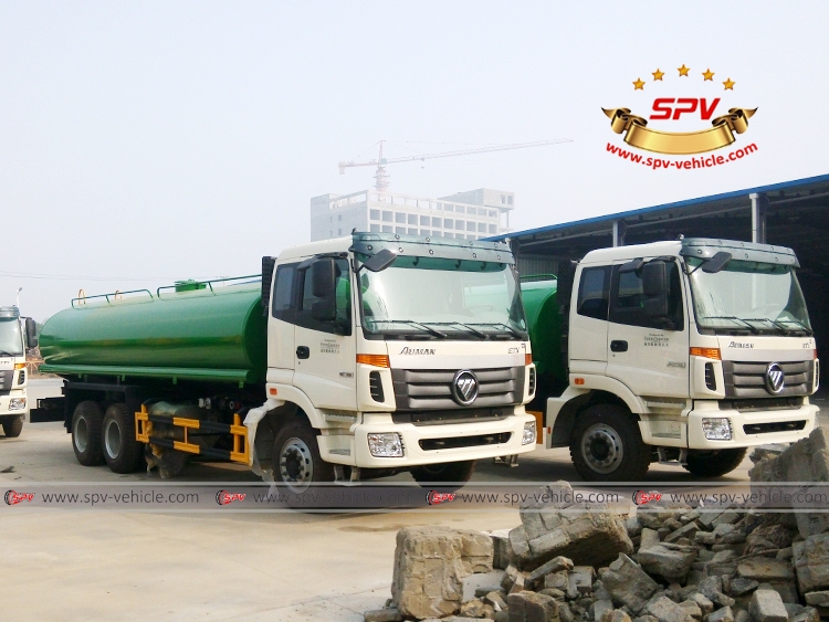 20,000 Litres Foton Public water supply vehicle - Front Right