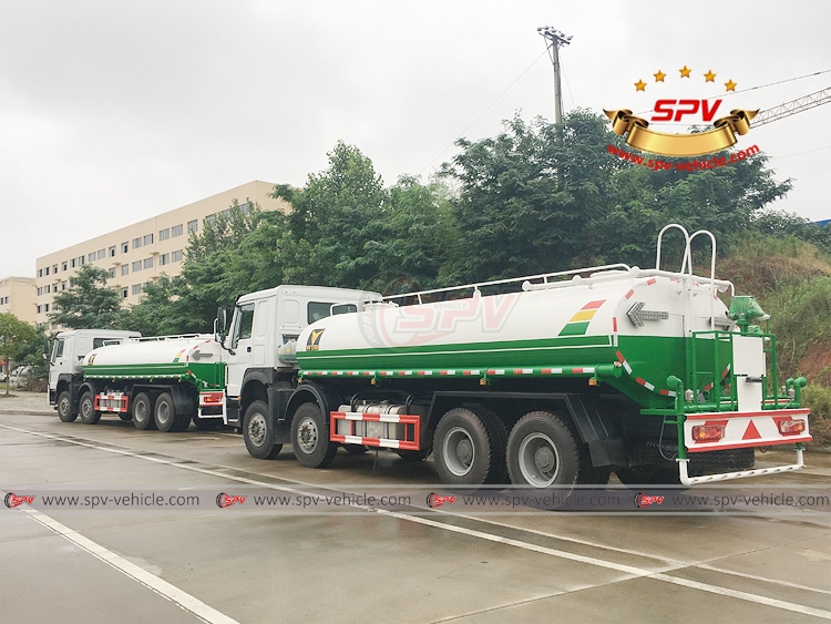 Heavy-duty Water Sprinkler Truck Sinotruk