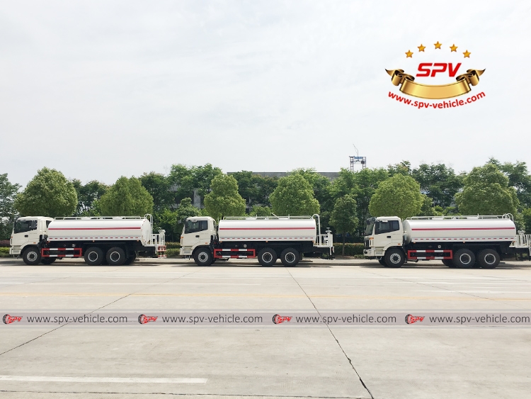 To Uganda - 3 Units of Water Landscape Truck FOTON - Left