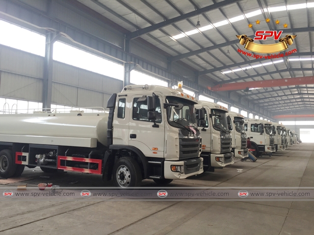Water Bowser in SPV Factory