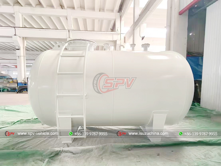 6,000 Liters Diesel Storage Tank - Left