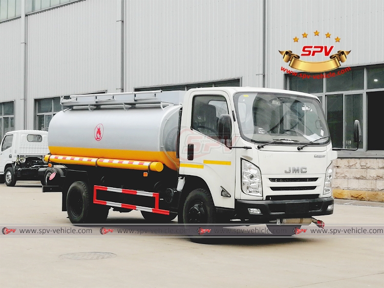 JMC 5,000 Fuel Transfer Truck  - Front Right