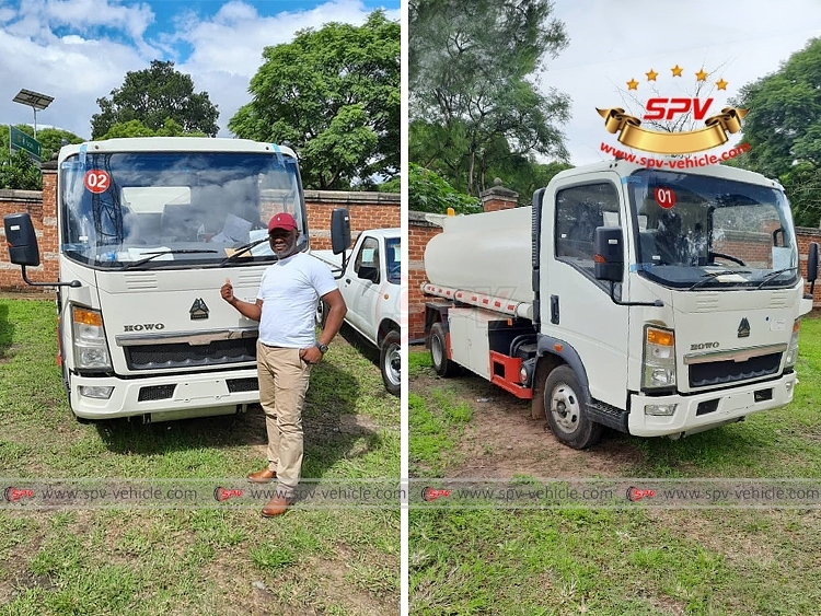 HOWO 5,000 Liters Petroleum Distribution Truck