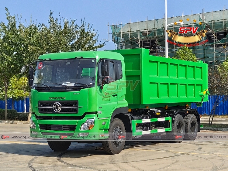 DONGFENG 20 CBM Hook Lift Rubbish Truck