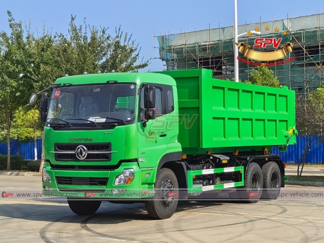 DONGFENG 20 CBM Hook Lift Rubbish Truck