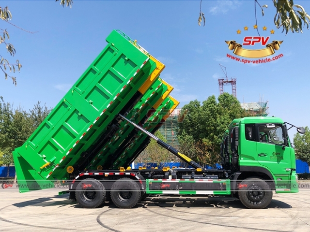 DONGFENG 20 CBM Hook Lift Rubbish Truck