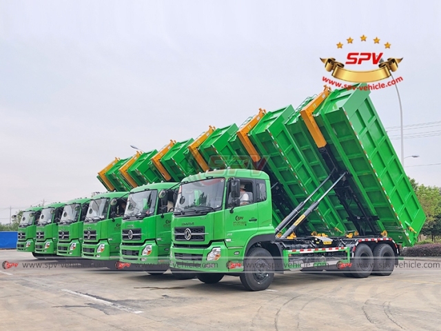 DONGFENG 20 CBM Hook Lift Rubbish Truck