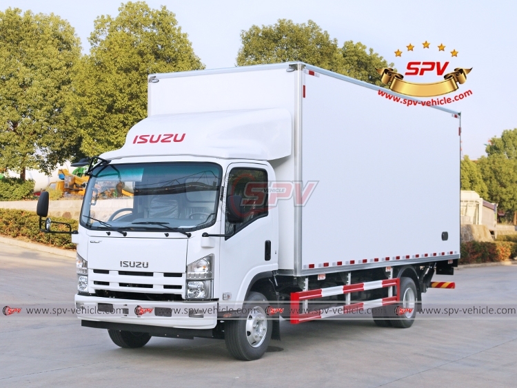 ISUZU 5 Ton Heat Preservation Truck With Tailgate