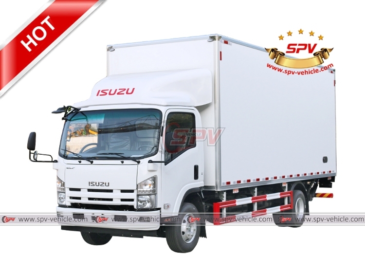 ISUZU 5 Ton Heat Preservation Truck With Tailgate