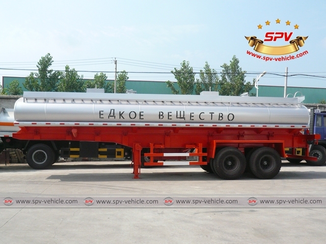 SPV 18,000 Liters Oil Tank Semi-trailer