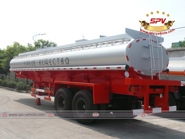 SPV 18,000 Liters Oil Tank Semi-trailer
