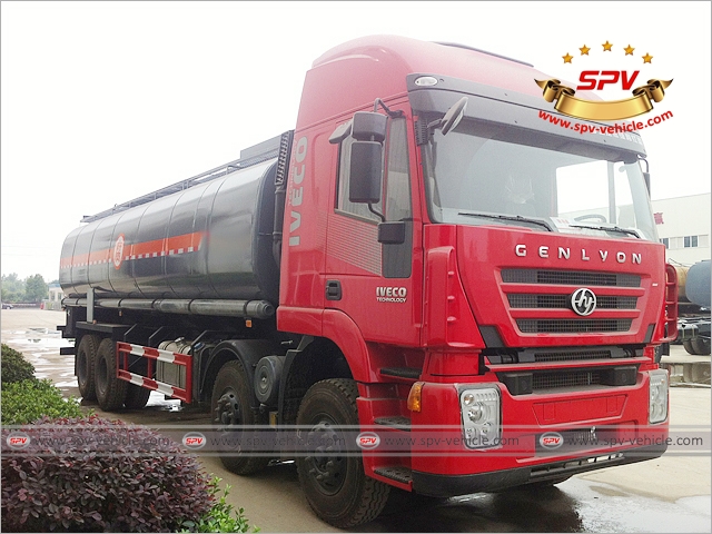 IVECO 8x4 Chemical Liquid Transfer Truck 25,000 Litres - Front Right