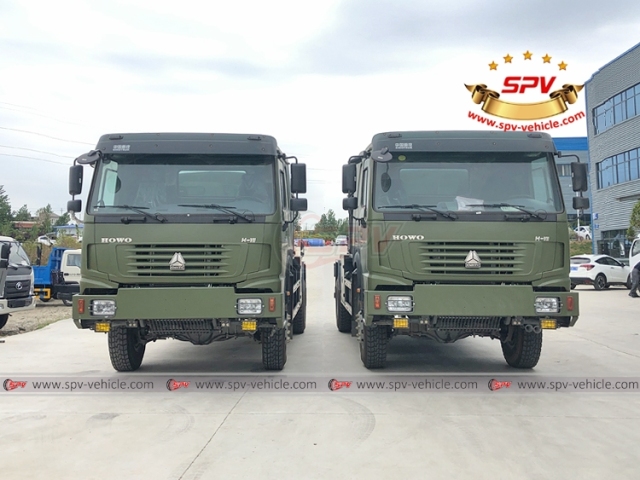 5,000 Liters Fuel Truck for Helicopter SINOTRUK 4x4