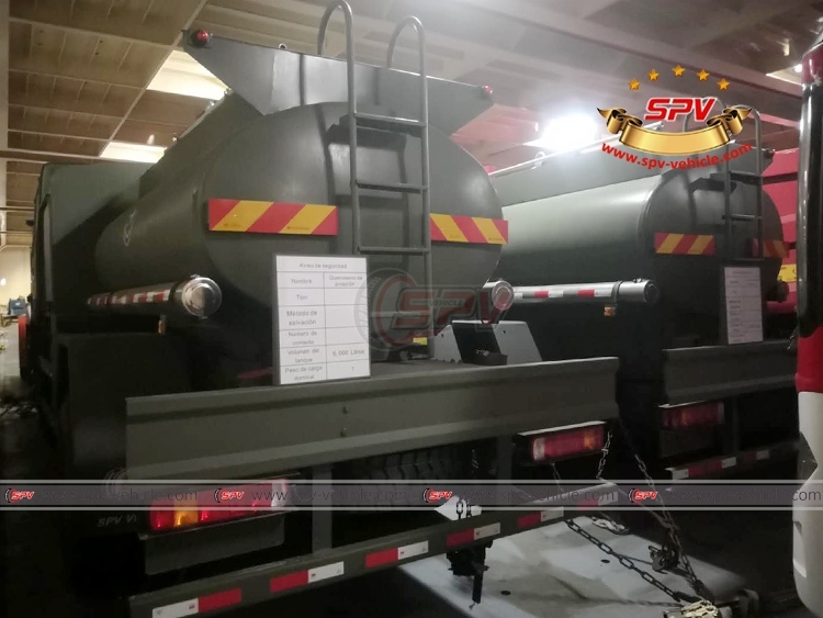 5,000 Liters Fuel Truck for Helicopter SINOTRUK 4x4