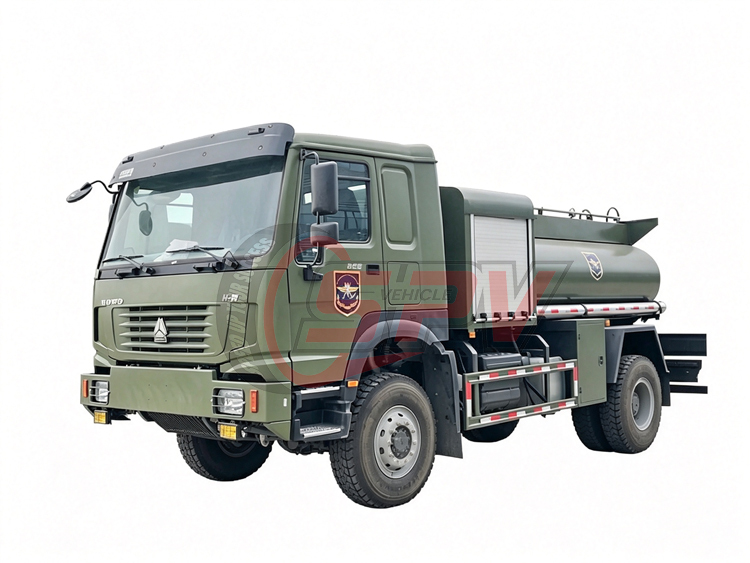 5,000 Liters Fuel Truck for Helicopter SINOTRUK 4x4